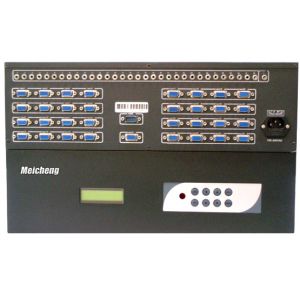 MV-321A. VGA視訊音頻切換器 (3.5 Ø立體音頻) (32進1出)
